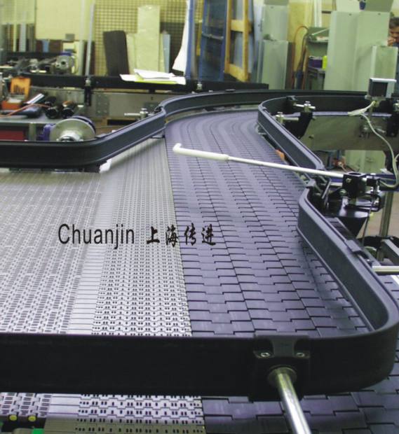 傳進機械==無壓力鏈板輸送機